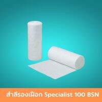 สำลีรองเฝือก Specialist 100 BSN เยอรมัน สำลี สำลีสำหรับรองเฝือก แผ่นสำลีรองเฝือก แผ่นรองเฝือก ดูดซับเหงื่อและของเหลวได้ดี ไม่ระคายเคืองต่อผิวหนัง พันเข้ารูปได้ง่าย และฉีกออกจากกันได้ง่าย 1 ม้วน สินค้ามาตรฐาน ปลอดภัย Healthcareplus