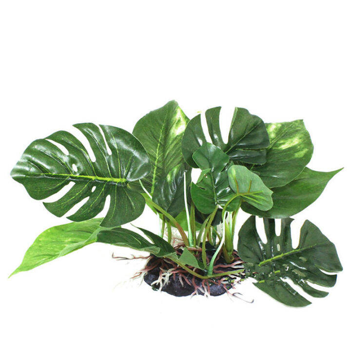 Aquarium Green Plants Plastic Artificial Fish for Tank Decorations