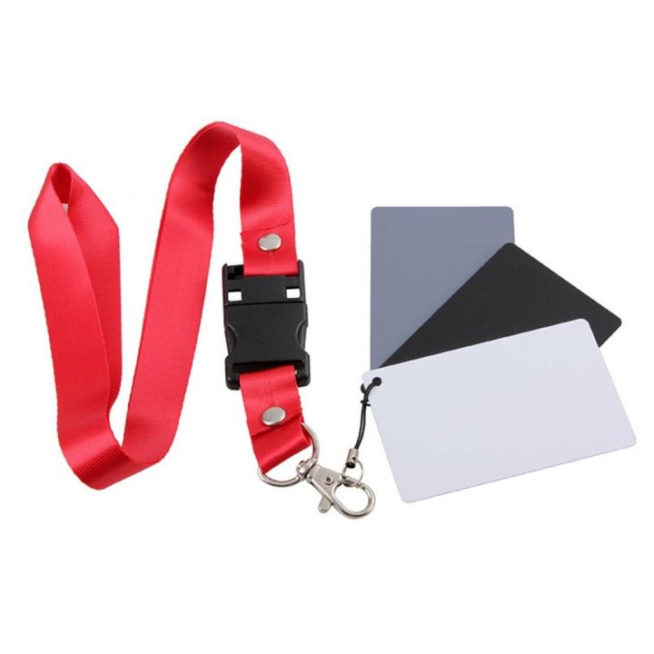 new-3-in-1-white-black-grey-balance-cards-18-degree-gray-card-s-size-with-neck-strap-photography-accessories-for-digital-cameras