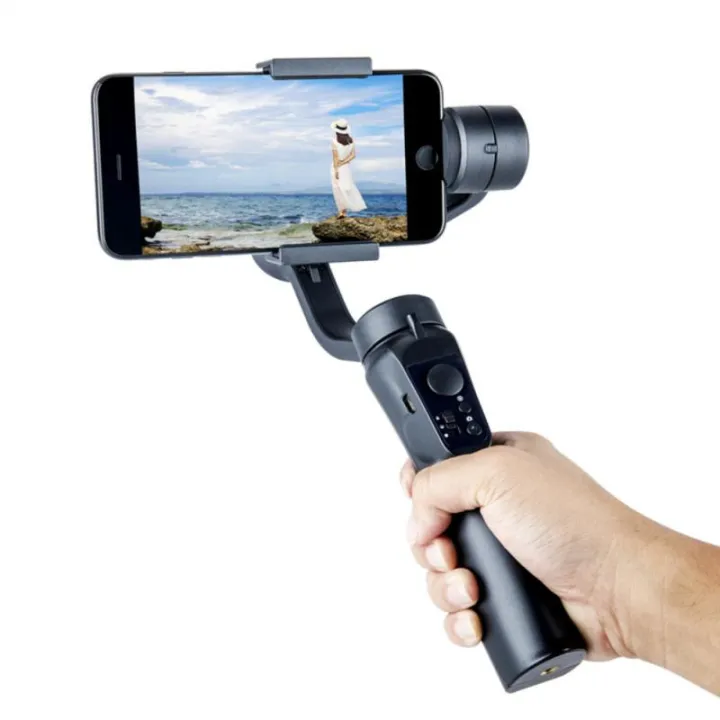เครื่องกันสั่นแบบมือถือบลูทูธขากล้องมือถือสำหรับสมาร์ทโฟน-tiktok-กลางแจ้งกล้องถ่ายรูปถ่ายทอดสด-gimbal-stabilil-selfie