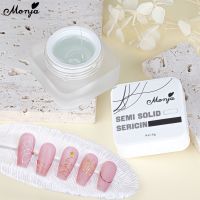 Monja 8g Gel Varnish UV Elastic Painting Can Used with Mirror Manicure Tools