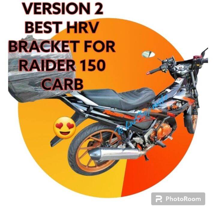 MOTORCYCLE TOP BOX HRV RAIDER 150 CARB BRACKET LOWEST PRICE Lazada PH