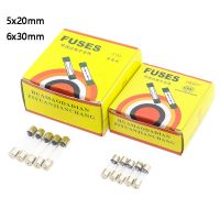 【DT】hot！ 5x20 6x30 Glass Fuse Fast 250V 0.1A 0.2A 0.5A 1A 3.15A 4A 5A 6A 7A 8A 10A 12A 15A 20A 30A Blow 5x20mm 6x30mm