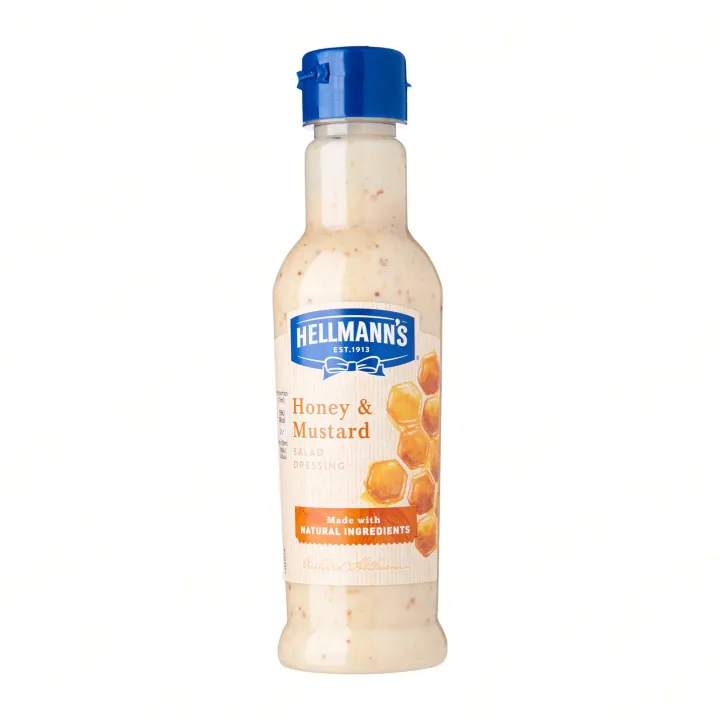 DRESSING Hellmann's Honey & Mustard Dressing 210ml Lazada
