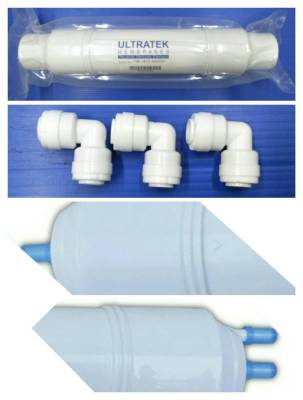 มาแล้ว !!! ไส้กรอง ไส้กรองน้ำ ไส้กรองเมมเบรน membrane r.o. ro. RO Membrane แบบ INLINE ท่อยื่น ULTRATEK 50 gpd / 150 gpd ของ เครื่องกรองน้ำ เครื่องกรอง นะคะ