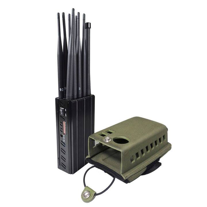 jax-121a-10b-jammer-สัญญาณมือถือ2g-3g-4g-wifi-gps-lojack-10เสาอากาศ