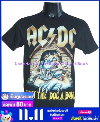 เสื้อวง AC/DC เอซี/ดีซี ไซส์ยุโรป เสื้อยืดวงดนตรีร็อค เสื้อร็อค  ADC1016 ถ่ายจากของจริง