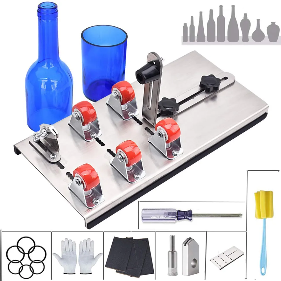  Glass Bottle Cutter Kit, Bottle Cutter DIY Machine