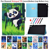 สำหรับ Huawei T8กรอบแท็บเล็ตการ์ตูน Etui สำหรับ Huawei MatePad T8เคส T 8 2020 KOB2-W09 KOB2-L09 Kobe2-L03 Funda พร้อม Stylus tcubjb