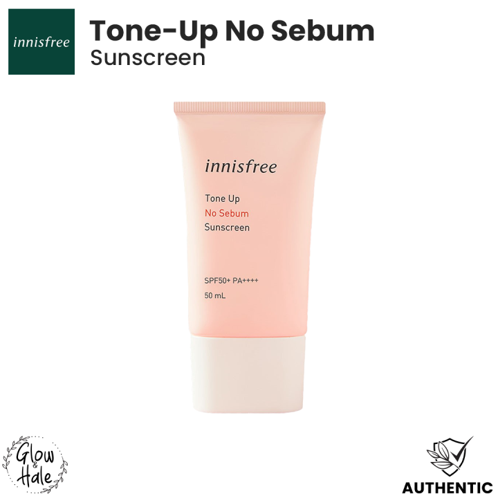 Innisfree ToneUp No Sebum Sunscreen SPF50 50ml Lazada PH