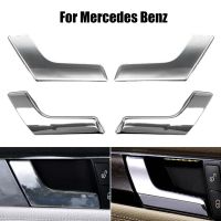 ที่จับประตูโครเมี่ยมเปิดภายในรถสำหรับ Mercedes Benz W204 C-Class GLK 300 C300 C200 C180