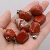 【hot】卍  Stone Tumble Stones Pendant Irregular Healing Necklace Earring Jewelry Making