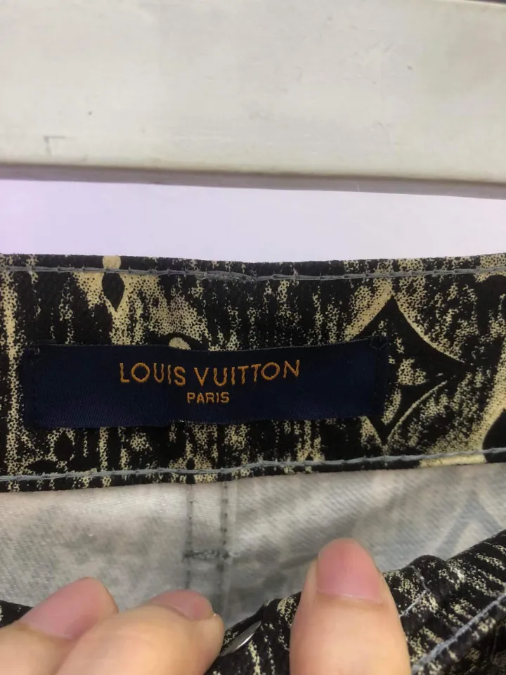 ⚡️[Mirror Quality] - Quần Jeans LV Luon Vuituoi Monogram Taiored Denim  Pants, Quần bò LV
