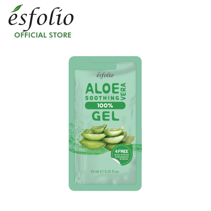 Esfolio Aloe Vera Soothing Gel Sachet Lazada PH