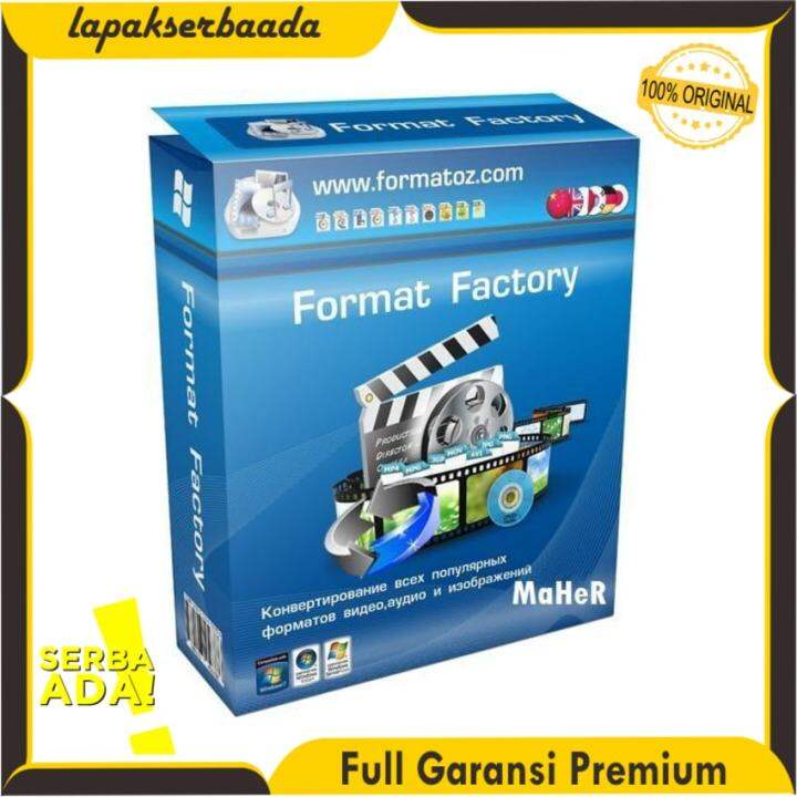 Format Factory Versi 5 Aplikasi Pengubah Format File Windows Lazada