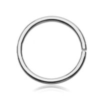 【Thriving】 Gift Pop 1ชิ้นมาใหม่สแตนเลสแหวนจมูกแหวนกะบัง C Licker เครื่องประดับร่างกายเจาะระงับคลิปบนเครื่องประดับ