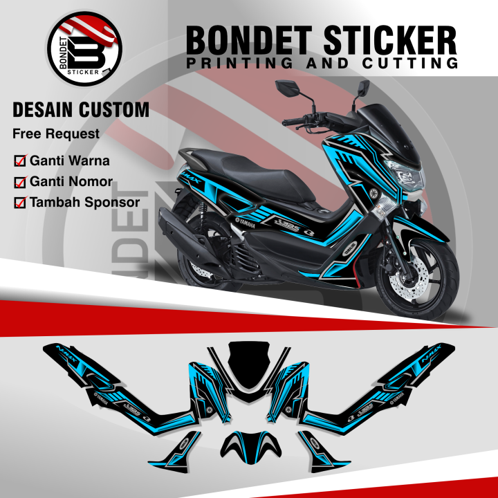 Decal Sticker Yamaha Nmax Old Full Body Lazada Indonesia