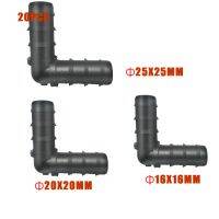 【YF】☍♠  Irrigation DN16mm/DN20mm/DN25mm Hose Elbow Barb Degrees Repair Connection System Fittings 20pcs