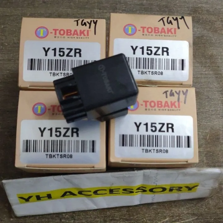 y15/lc135/starter relay jenama tobaki Lazada
