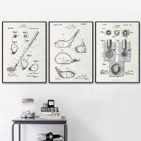 โปสเตอร์และภาพพิมพ์สิทธิบัตรกอล์ฟวินเทจ-ไอเดียของขวัญกอล์ฟที่สมบูรณ์แบบสำหรับนักกอล์ฟ-ภาพวาดกอล์ฟย้อนยุคกีฬาภาพผ้าใบผนังศิลปะ-ตกแต่งสนามกอล์ฟ