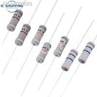 ○☎○ 20PCS 2W Meta lOxide Film Resistors Ring Power Resistor 0.1 0.22R 2 4.7 10R 15 33 47 68 100 220 470 Ohm 1K 2.2K 10K 22K 3K 100K