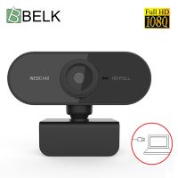 ♨❈卐 BELK Full HD 1080P Webcam Built In Microphone Web Camera 360 Rotatable Cameras For Live Broadcast Video Calling Conference Work