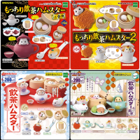 TARLIN Original Gashapon รูปอะนิเมะ Kawaii en Hamster Fine อาหาร Bun Miniature Gacha Figurine แคปซูลน่ารัก Toy