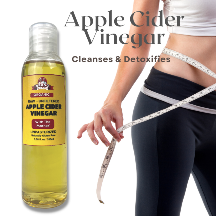 Braggs Apple Cider Vinegar (100ml/50ml) Original Braggs Apple Cider