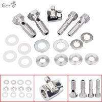 Motorcycle Breather Bolt Set Mounting Fit For Harley Dyna FXDL Softail Sportster 883 1200