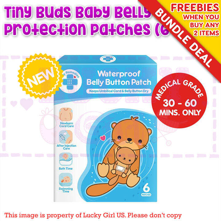 Tiny Buds Baby Belly Button Protection Patches 6 Pcs 