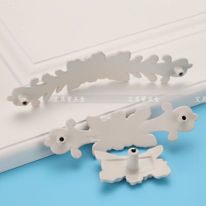 european-style-ivory-white-handle-simple-cabinet-door-handle-modern-wardrobe-drawer-single-hole-handle-white-handle