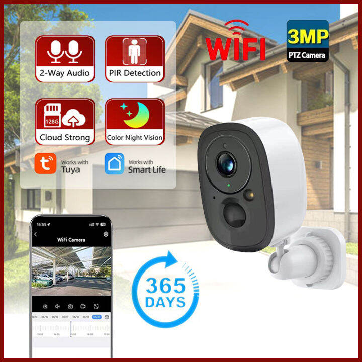 Xiaomi IP Camera 3MP Wireless Security Camera PIR Motion Detection CCTV