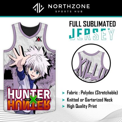 HunterXHunter Anime Full Sublimation Collection Jersey (TOP) - Gon, Hisoka, Killua, Kurapika, Leorio