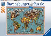 จิ๊กซอว์ Ravensburger - World of butterflies  500 piece  (ของแท้ มีสินค้าพร้อมส่ง)