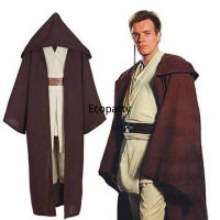 ผู้ชาย R Vintage คอสเพลย์เครื่องแต่งกายเสื้อคลุมผู้ใหญ่สีดำเข้ม Hooded Men S Long Robe Cloak Cape เครื่องแต่งกาย