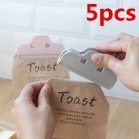 5Pcs/lot Portable large Kitchen Storage Food Snack Seal Sealing Bag Clips Sealer Clamp Plastic Tool