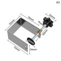 Foritudes แคลมป์ยึดลิ้นชักงานไม้แบบเรียบสำหรับปรับปรุงบ้านอุปกรณ์จิ๊กยึดสแตนเลสมั่นคง