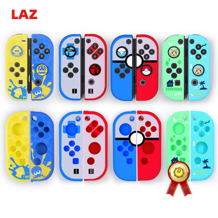 1 Set Silicone Case For Nintendo Switch Joy Con Splatoon 3 Switch