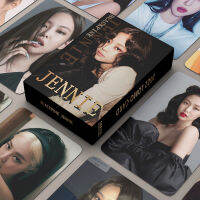 Wi66 55ชิ้น/ชุดเคป็อปแบล็กพิงค์ JENNIE อัลบั้มเดี่ยว LOMO การ์ดชุดบัตรภาพ JENNIE