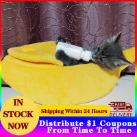 Cat Bed Dog Cute Banana Shape House Pet Mat Portable Dropshipping Cushion Durable Closed Funny Kennel Creativity Supplies