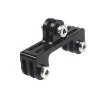 【LZ】❉☄  Duplo Tripé Adaptador Mount Bracket Ponte de Expansão M5 Parafusos GoPro Hero 10 9 8 7 Action Camera Selfie Flash Holder Mount