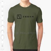 New trendy Mens T-shirt zeekr LOGO Printed LOGO T-shirt Graphic Tee