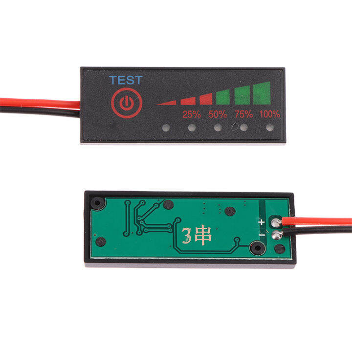 bali-1ชิ้นตัวบอกระดับแบตเตอรี่-li-ion-ตัวทดสอบความจุลิเธียมจอแสดงผล-lcd-มิเตอร์ความจุโมดูลแสดงผลแบตเตอรี่ลิเธียม