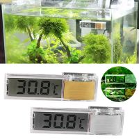 เงิน Precision เครื่องวัดอุณหภูมิในตู้ปลา Aquarium สูง-เครื่องวัดอุณหภูมิเที่ยงตรง Aquarium ดิจิตอลจอแสดงผล