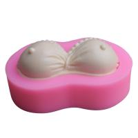 Sex bra shape silicone mold fondant cake decoration candle chocolate soap mold 3d pastry tools Sugarcraft Molds Bread  Cake Cookie Accessories