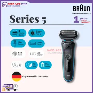 Braun Series 5 Electric Shaver Replacement Head - 52B - Compatible with  Electric Razors 5090/5190cc, 5040/5140s, 5030s, 5147s, 5145s, 5195cc, 5197cc