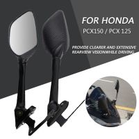 ☂ For Honda PCX 150 125 pcx 125 150 Aluminum Motorcycle Rearview Mirrors Handlebar Rear View Side Mirror Modification Accessories