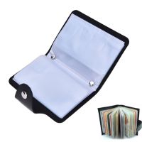 Business Card Holder Women/Men ID/Credit Card Holder Card Wallet PU Leather Function Card Case