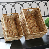 Imported from Vietnam Rectangular storage basket Towel clothes drying desktop debris sorting basket