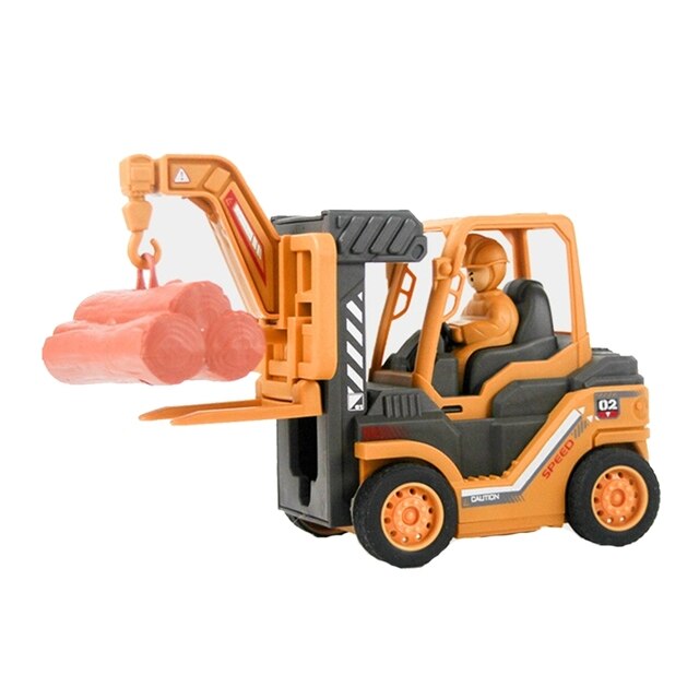 Kids Toy Construction vehicle Truck Transformers Forklift Crane Model Boy Gift